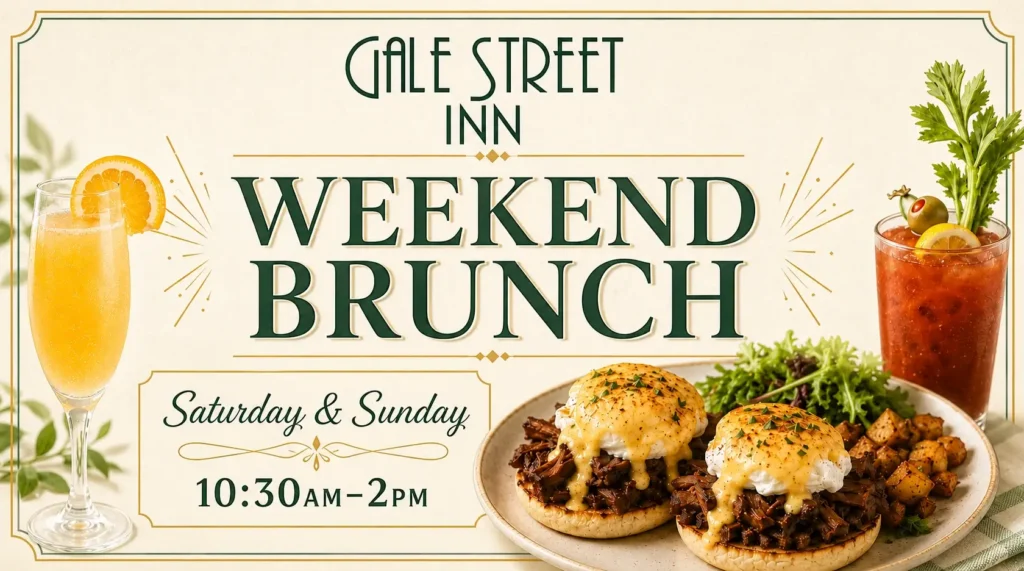 Weekend Brunch at Gale Street Inn